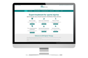 GW Sports Therapy website