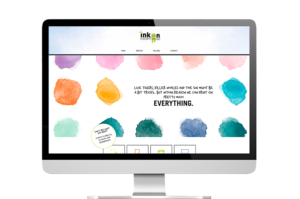 Ink On Everything website